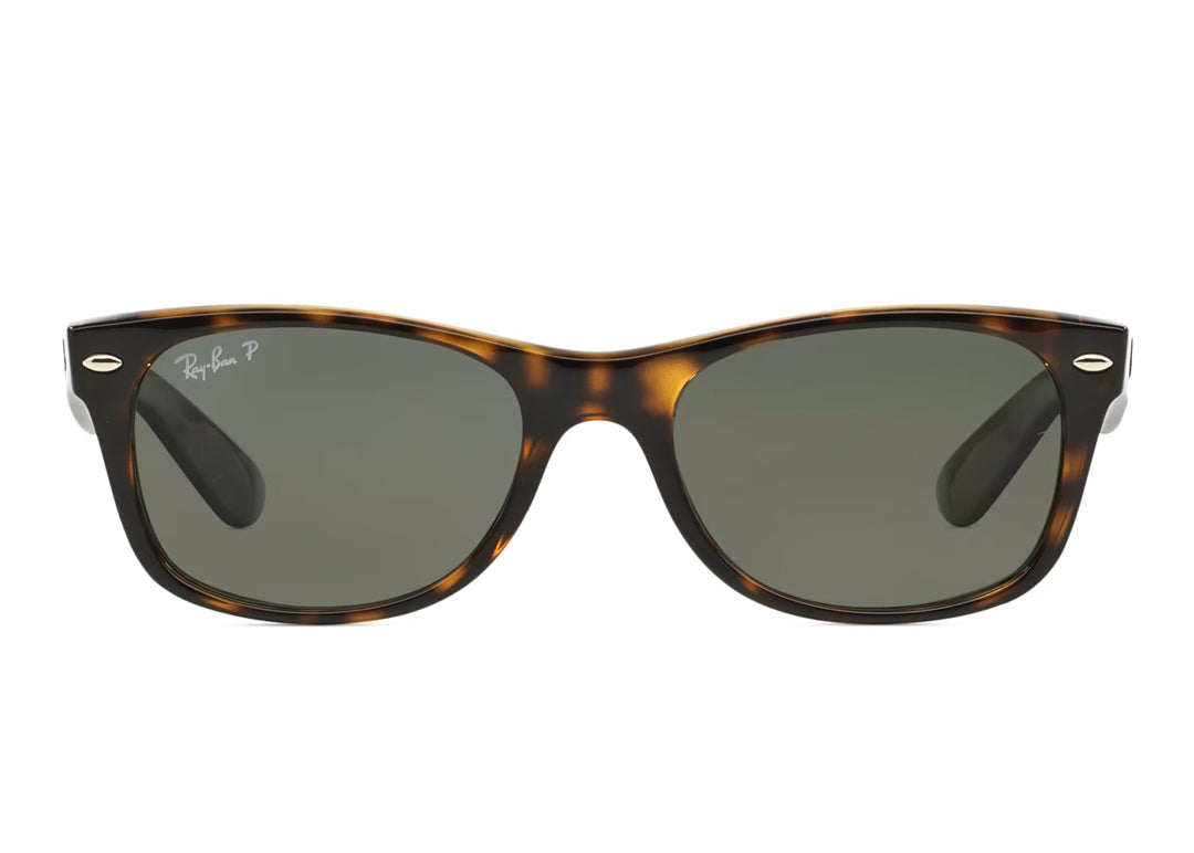 Ray Ban New Wayfarer Classic Tortoise Polar Green