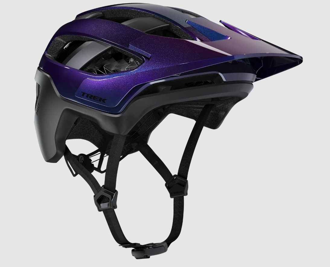 Trek Rally WaveCel Mountain Bike Helmet 2024 Purple Flip/Black; Finish / Gloss