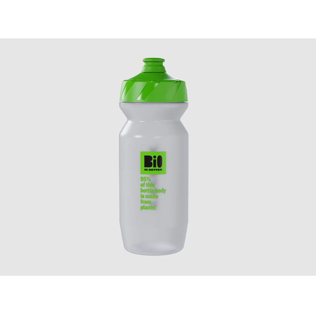 Trek Voda Bio Water Bottle Clear/Visibility Green