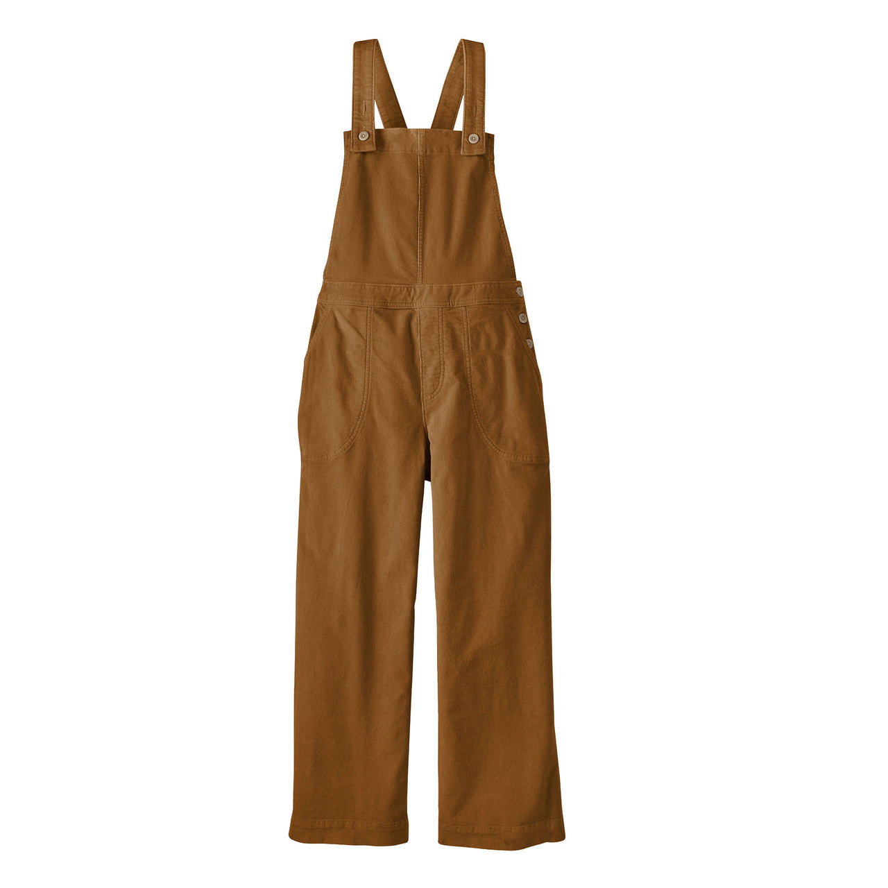 Patagonia Women's Stand Up® Cropped Corduroy Overalls Nest Brown