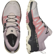 Salomon Women's X Ultra 4 GTX Ashes Of Roses / Light Mahogany / Almond Milk