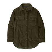 Patagonia Women's Corduroy Overshirt Jacket Pine Needle Green