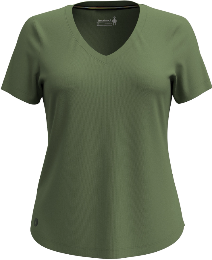 Smartwool Women's Active Ultralite V-Neck Short Sleeve