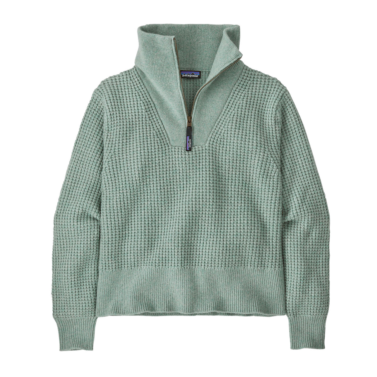 Women's Recycled Wool-Blend 1/4-Zip Sweater