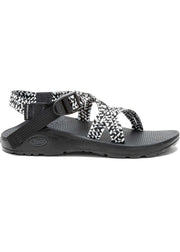 Chaco Women's ZX/1 Dual Strap Cloud Sandal Pixel B&W