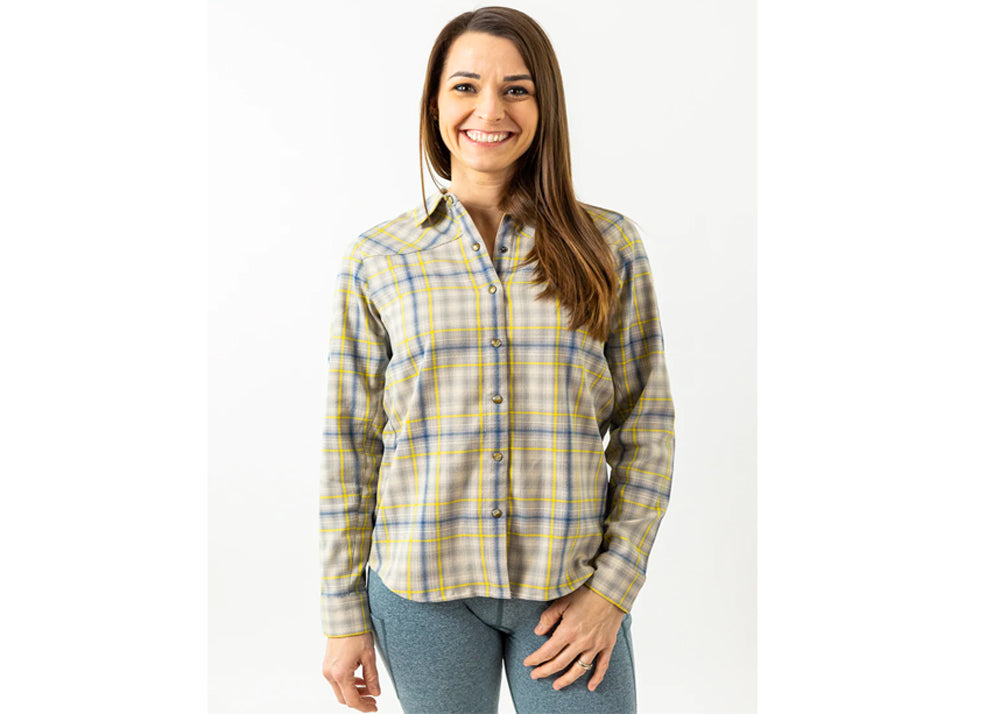 Women's Liv'n Flannel Shirt - Idaho Mountain Touring