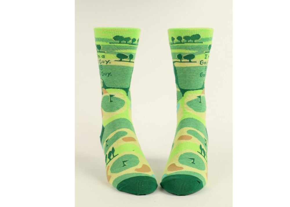 Men's I'm A Golf Guy Crew Sock - Idaho Mountain Touring