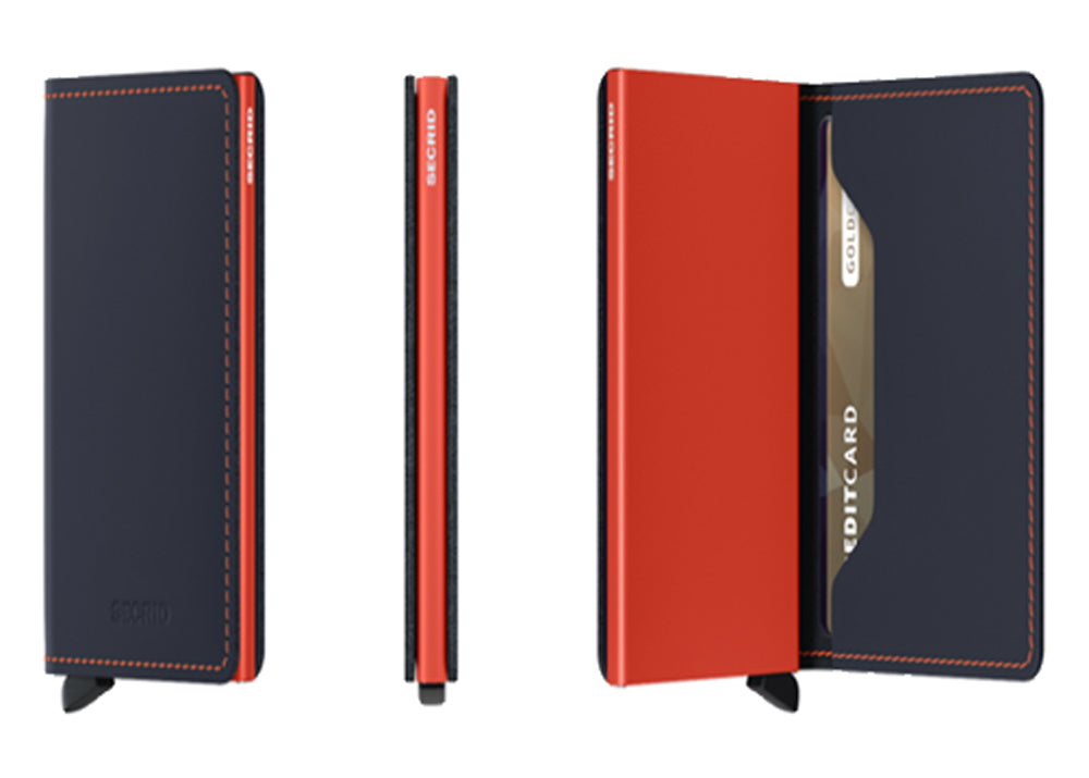 Slimwallet Cubic Black-Red  Secrid wallets & card holders