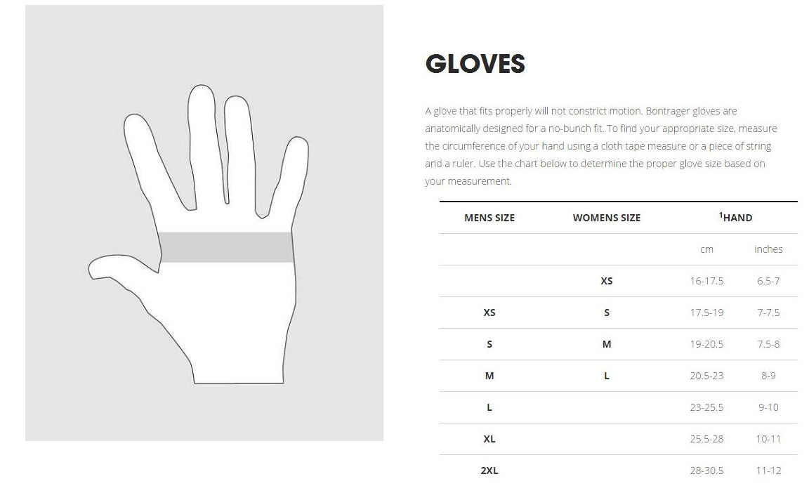 Bontrager velocis gloves deals