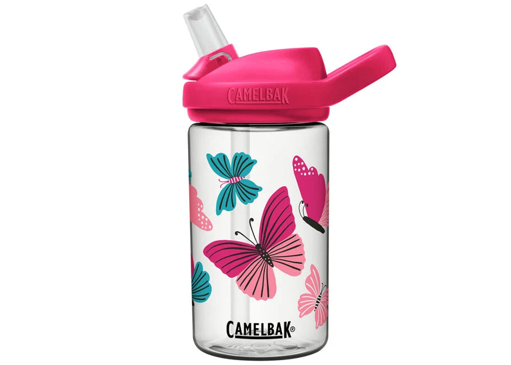 CamelBak Eddy Kids .4L Water Bottle with Tritan Renew Rainbow Floral