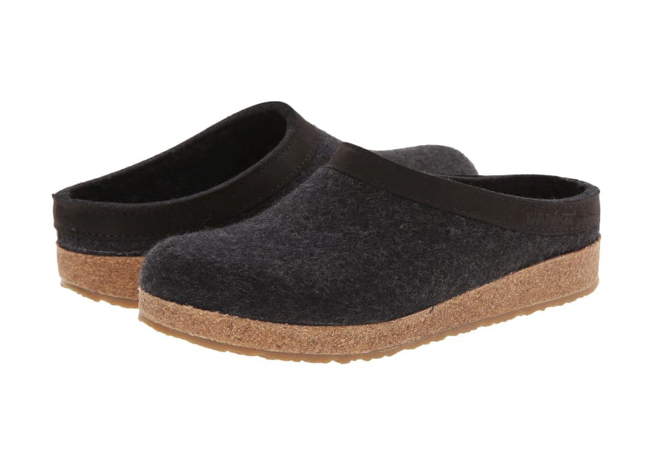 GZ Leather Trim Wool Clogs - Idaho Mountain Touring