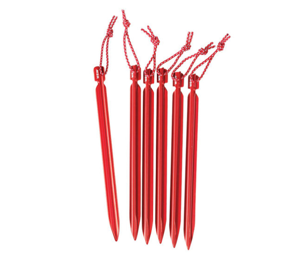 Mini-Groundhog Stake Set - 6 Count - Idaho Mountain Touring