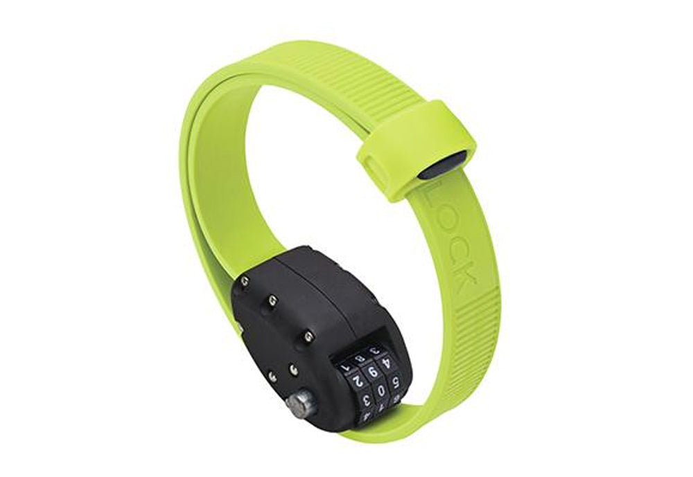 Cinch Lightweight Compact Bike Lock - Flash Green / 30