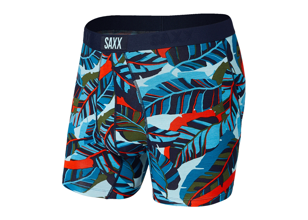Solid and tropical jungle boxer briefs VIBE - 2-pack, Saxx, Shop Men's  Underwear Multi-Packs Online