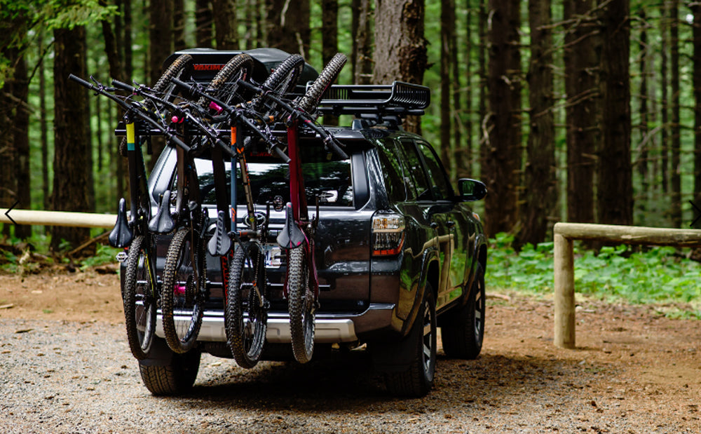 Car vertical bike online rack