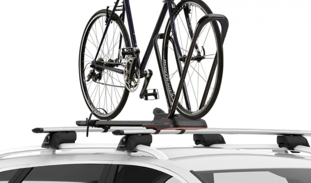 Upright bike roof deals rack